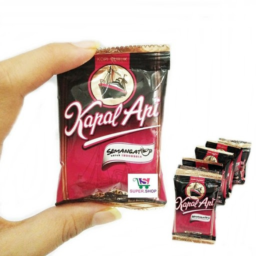 

Kopi kapal api kopi hitam sachet