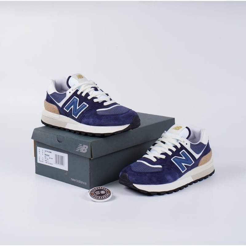 Sepatu New Balance U574LGBB Navy