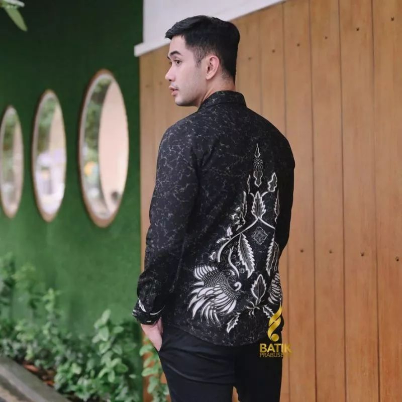 kemeja batik sragenan terbaru lapis furing kemeja batik pria slimfit modern lengan panjang terbaru