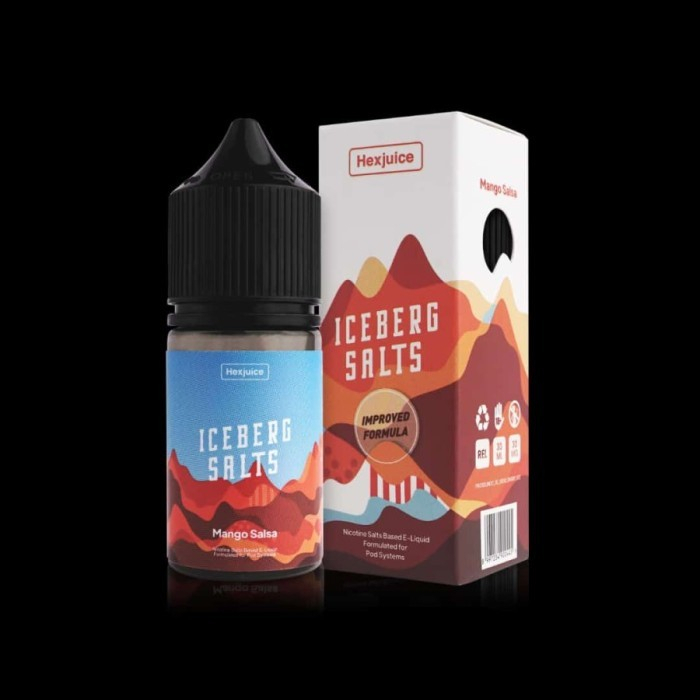 Iceberg Salts Mango Salsa Salt Nic 30ML 30MG by Hex Juice