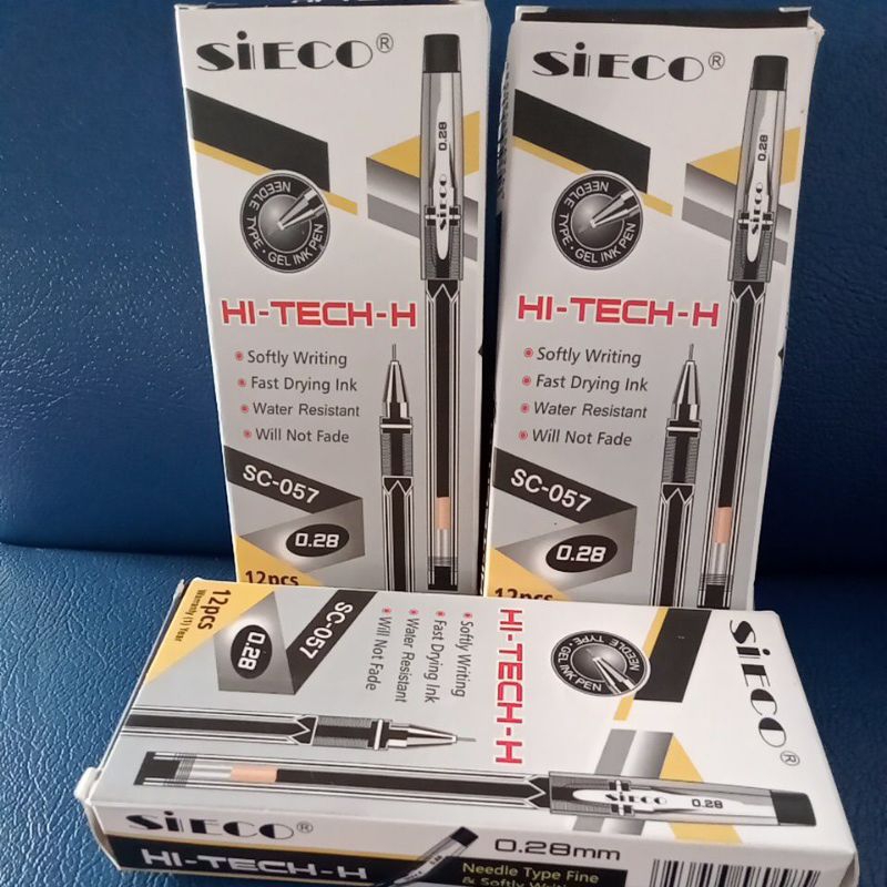 

Bulpen/Bolpoint Hi-tech merk Sieco Hitam