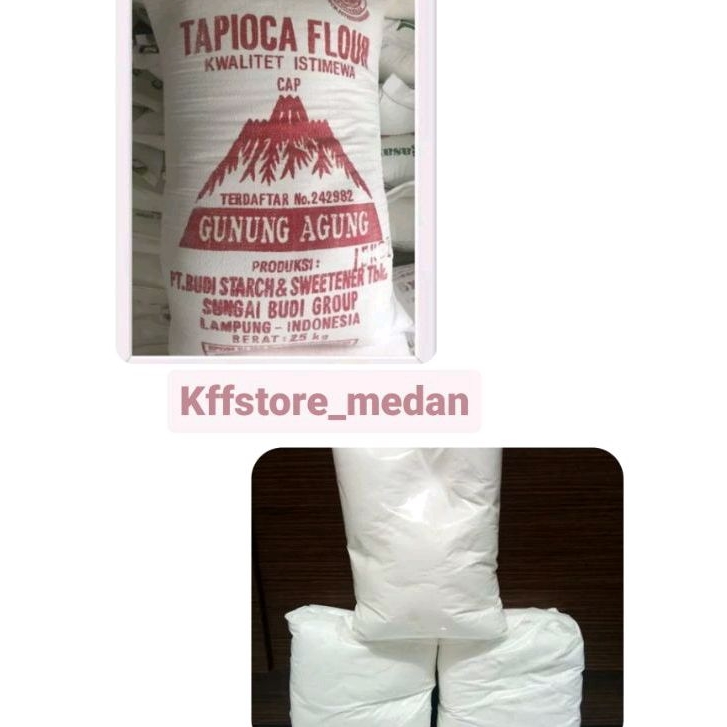

Tapioka Gunung Agung Repack 1kg
