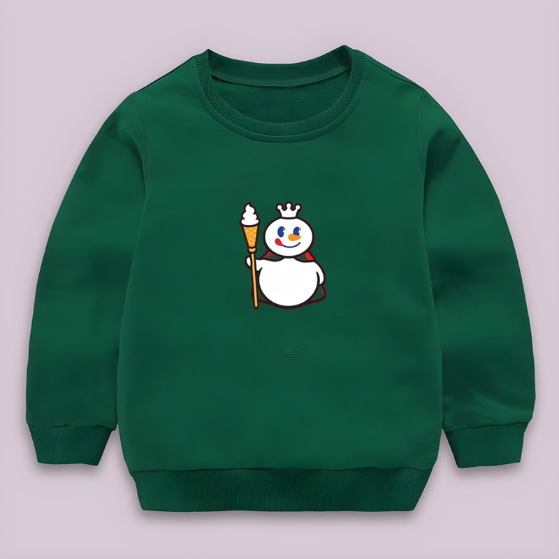 Sweater anak cewek cowok MIXUE CREWNECK ANAK