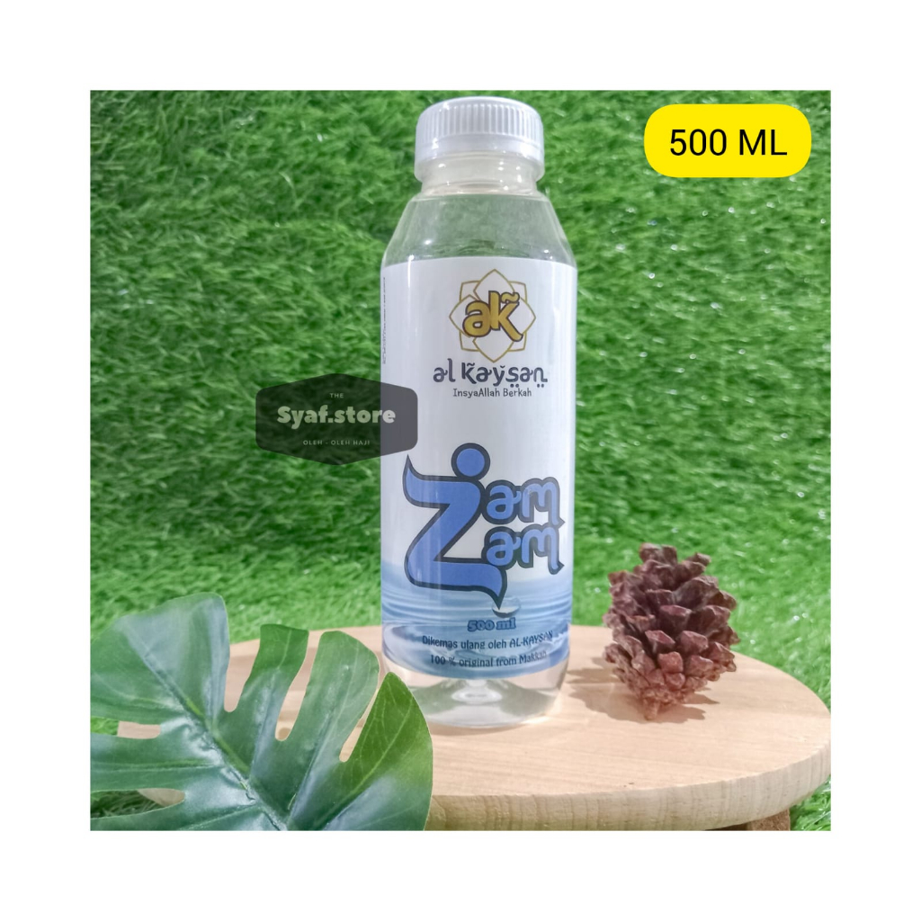 

air zam zam alkaysan 500ml ASLI MEKKAH