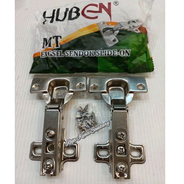 Engsel Sendok Lemari Huben Lurus/Bongkok/Setengah Bongkok