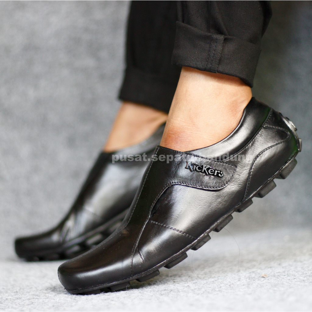 Sepatu Pria Keren Terlaris Kulit Asli Untuk Kerja Kantor Formal dan Casual Santai