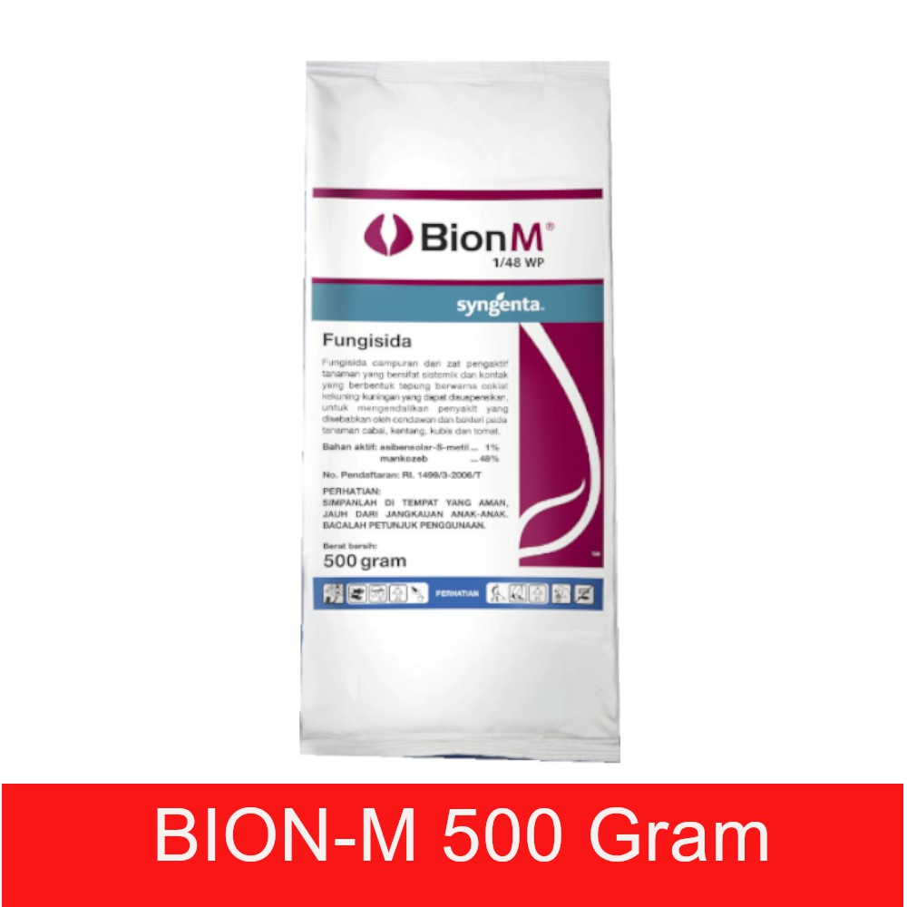 Fungisida Bion M BionM 500 Gram Mankozeb 80%