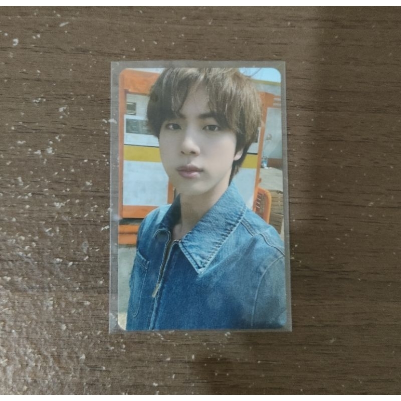 BTS PHOTOCARD SEOKJIN WEVERSE BENEFIT BUTTER