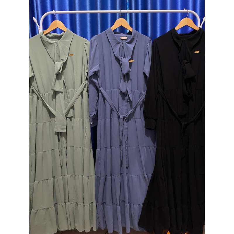 Gamis Ceruty Babydoll | Gamis Muslim Wanita