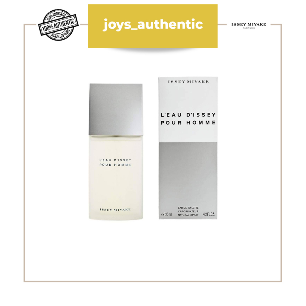 Parfum Issey Miyake I'eau D'issey Pour Homme 125ml Parfume Authentic Original