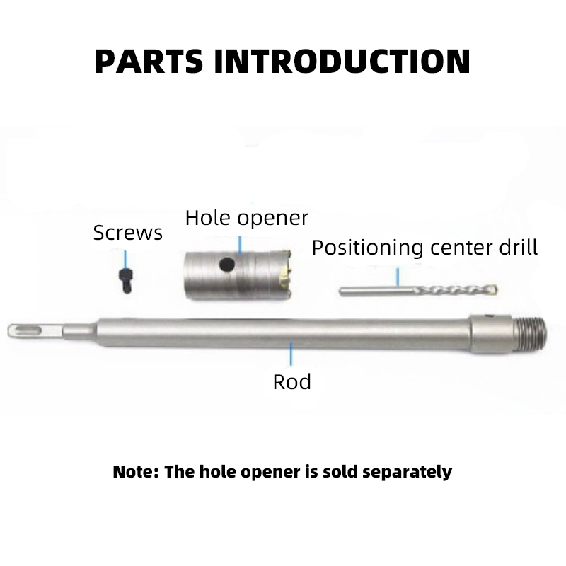 Mata Bor  Hole Saw  Lubang Tembok Beton Hole Saw Hollow Core  Hole Saw Pelubang Beton Tembok Pipa SDS plus