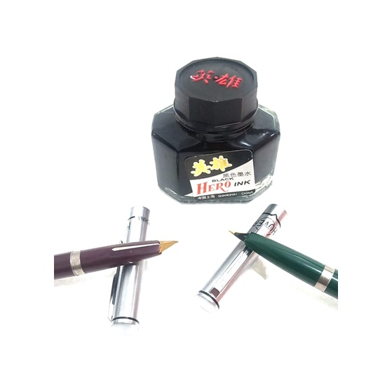 

tinta hero+pen fountain