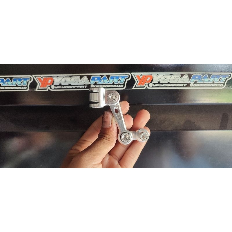 breket klem selang rem full cnc whelprof cb gl mp tiger ninja Vixion