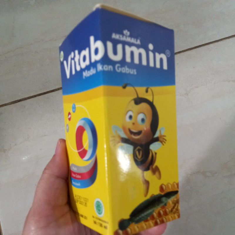 vitabumin/madu ikan gabus/vitamin anak