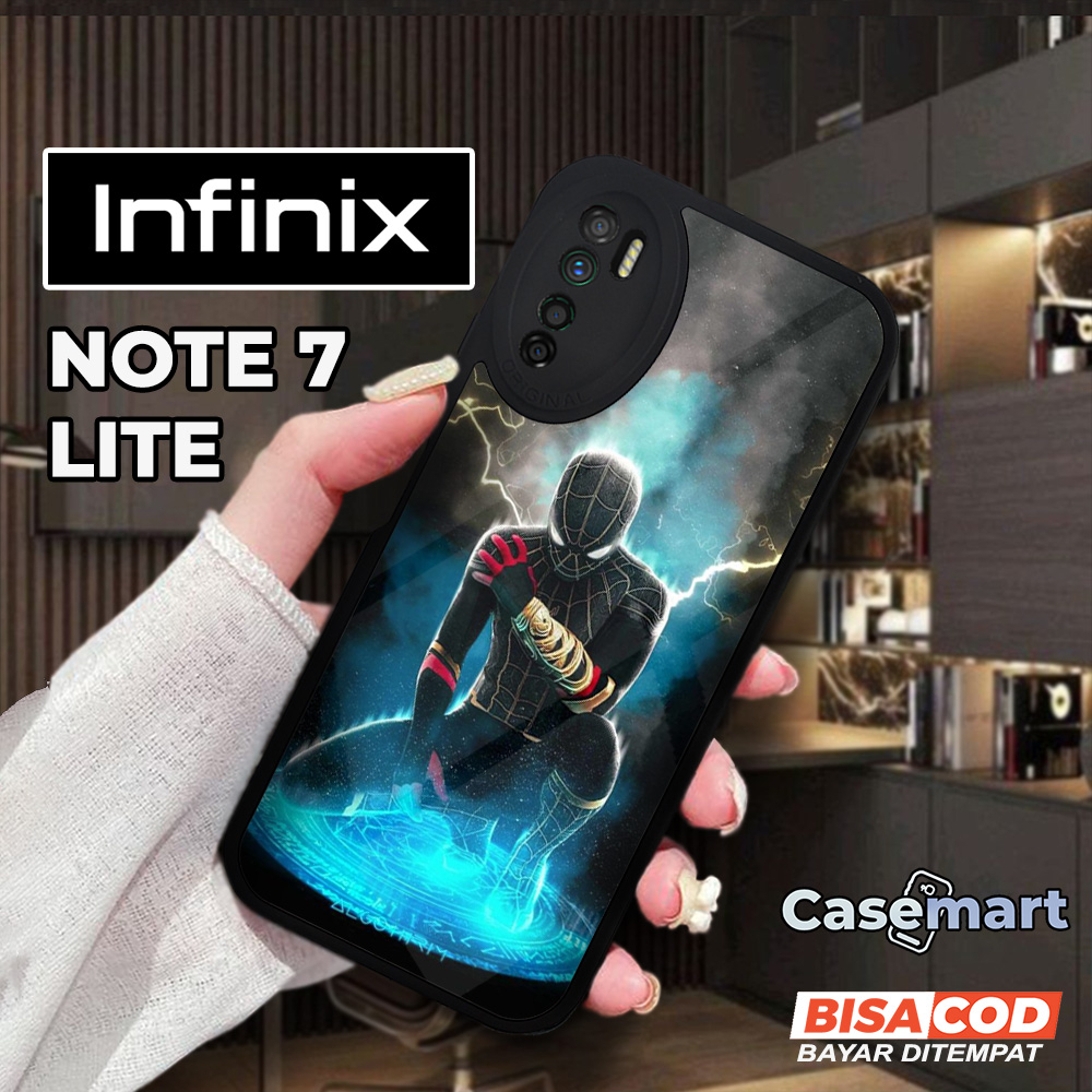 Case Infinix NOTE 7 LITE Casing Hp Infinix NOTE 7 LITE CASEMART [SPDM] Case Hp Infinix Custom Case F