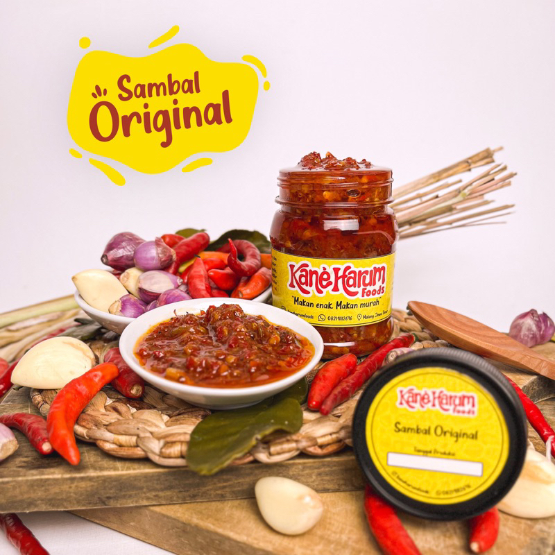 

Sambal Original - KANE HARUM FOODS (150gr)
