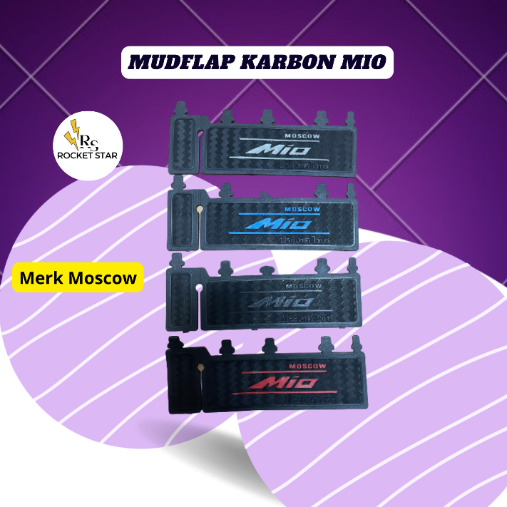 MUDFLAP KARBON MIO SPORTY MIO SOUL UNIVERSAL