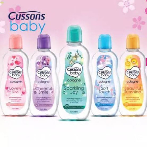 Cologne Cussons Baby SOFT TOUCH/LOVELY KISS /SPARKLING JOY/CHEERFUL SMILE 100ml