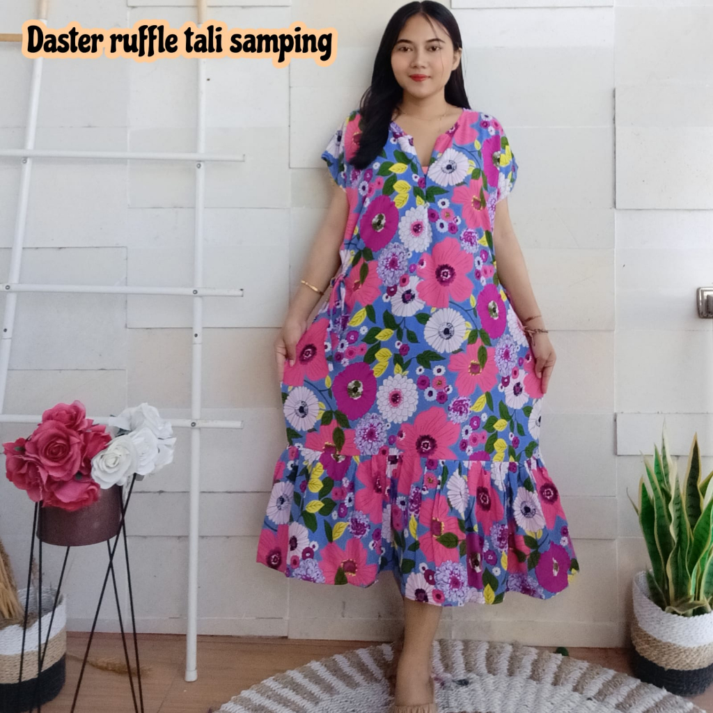 DRESS RUFFLE TALI