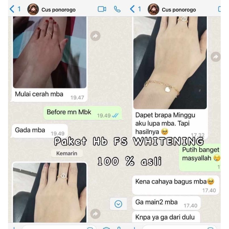 (Paket NIGHT) Hb booster whitening| Hb pemutih farmasi asli no kaleng2