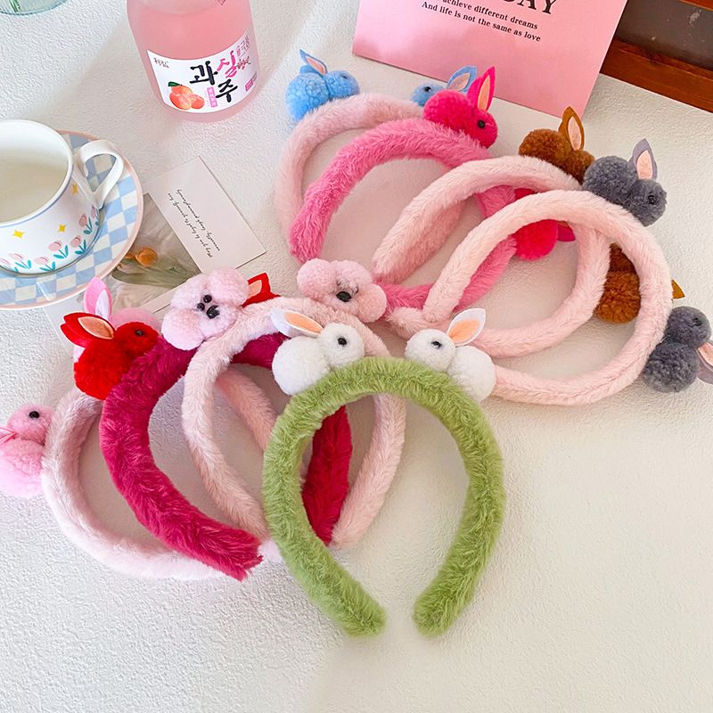 TS01- BD0068 BANDO MOTIF KELINCI / HEADBAND RABBIT BONEKA KELINCI BANDO LUCU FASHION WANITA