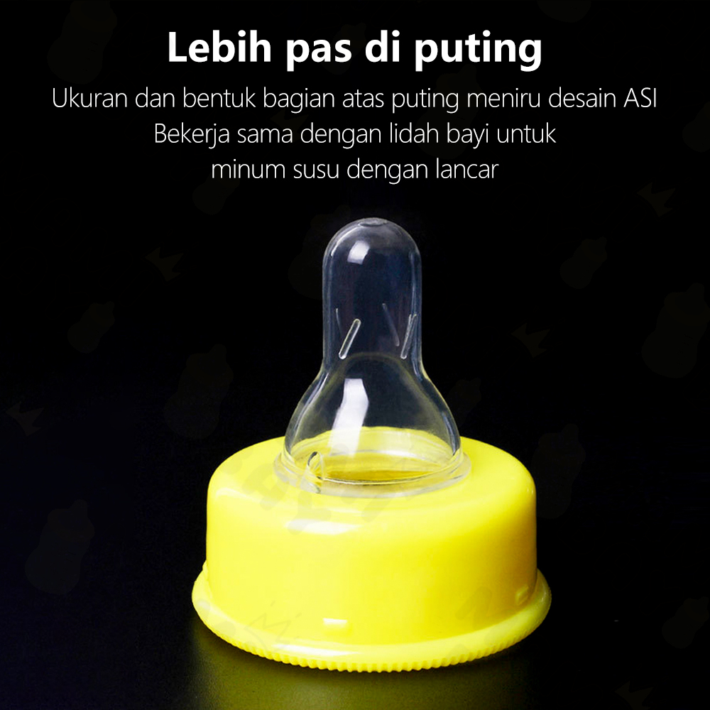 Mamibayi Silicone Nipple Dot Bulat Bayi 3.7 cm BPA Free