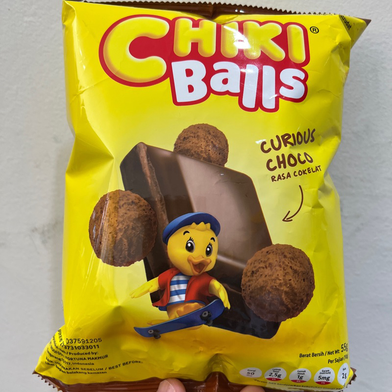 

Snack Chiki Balls Rasa Coklat