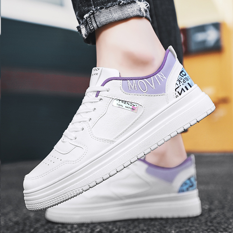 SANGCAKRA COD- Sepatu Sneakers Wanita Jenny BP 2023 All-Match New Arrival Low-Cut Trendi Cewek Korea Style Bahan Empuk Mesh Nyaman Dipakai Bergaya Musim Semi Panas Olahraga Kasual Non-Slip Bernapas Kecil Meningkat Alas Putih SW-01