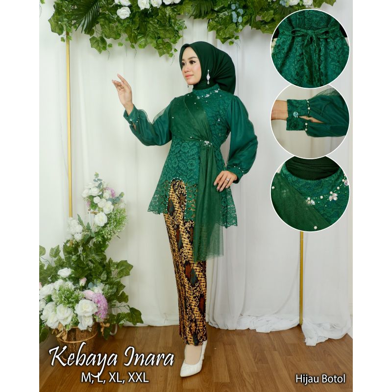 kebaya atasan buat wisuda buat  pager ayu bisa 2pungsi/ satu set rok/