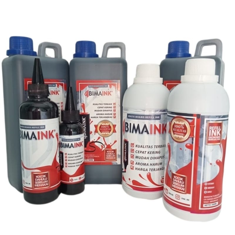 

Tinta Spidol BIMA INK white board broadmaker/tinta spidol papan tulis warna hitam
