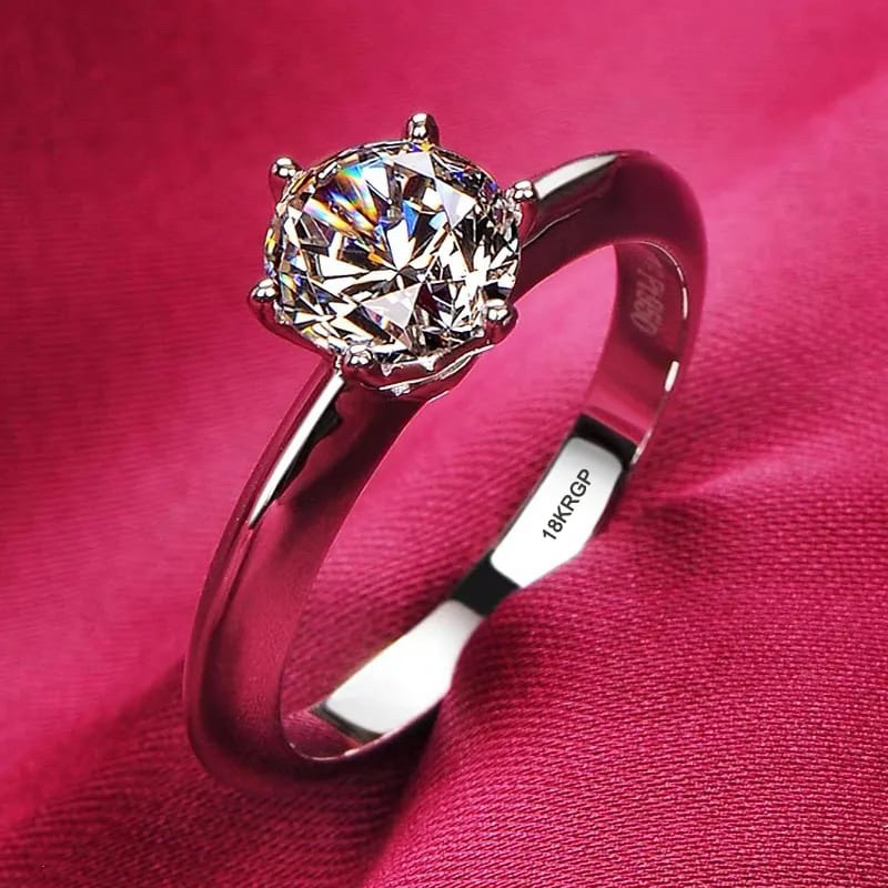 ✅Best Sellert Cincin Wanita Titanium Permata Cincin Titanium Terlaris Cincin Titanium Wanita Anti Ka