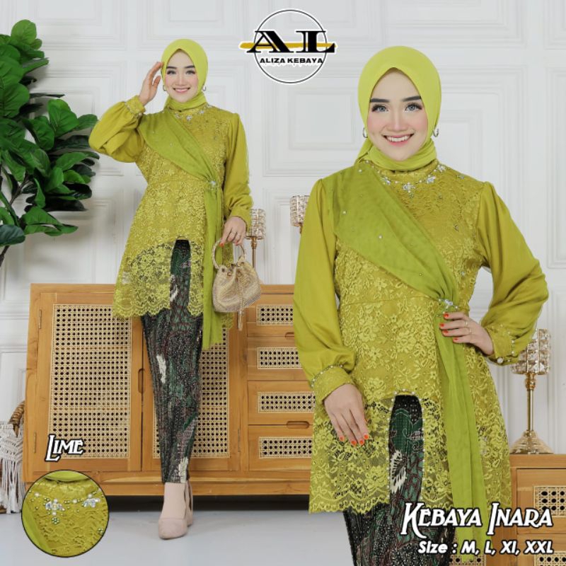 kebaya atasan buat wisuda buat  pager ayu bisa 2pungsi/ satu set rok/