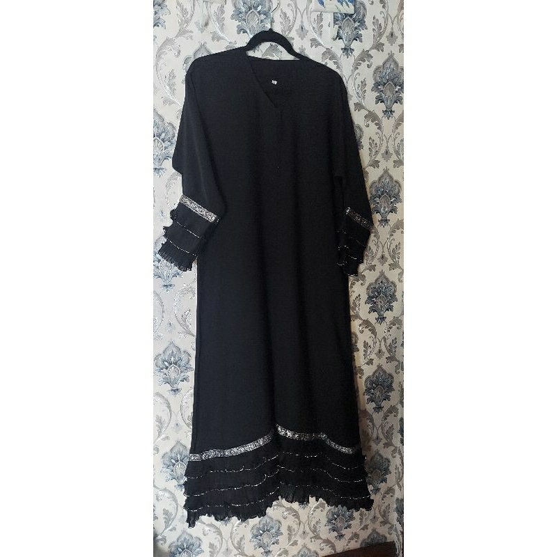 Abaya Hitam Saudi Preloved