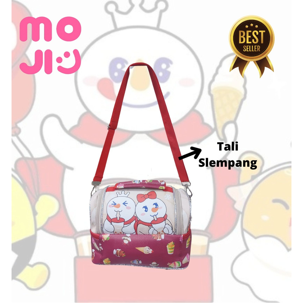 Tas Bekal Anti Air Makanan Elegan Aluminium Foil - Tas Bekal Motif Mixue