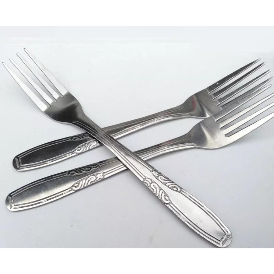 Garpu Makan Glowsy GSF 888 Stainless 12 Pcs Eating Fork Cutlery