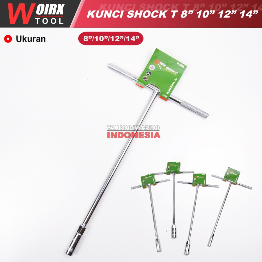 Kunci Sok T Kunci Shock T Ukuran 8&quot; 10&quot; 12&quot; 14&quot; inch WOIRX TOOL