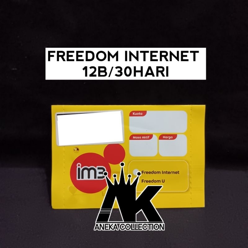 Kartu Perdana Indosat 12GB