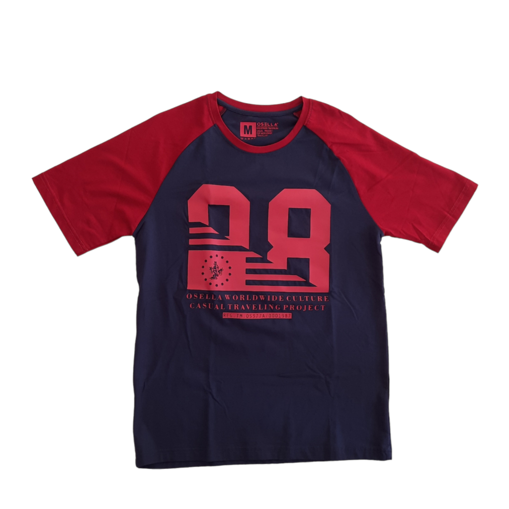 Kaos Sport Osella - Shirt - Blue - Biru, L