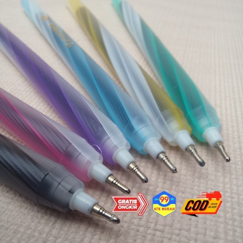 Pulpen KINGSMAN/Pulpen Ulir/Bolpoin/Pulpen Murah/pena