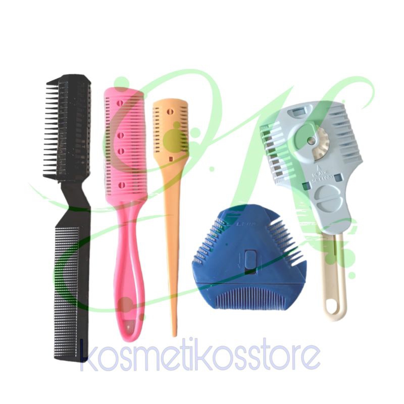 Sisir Silet Penipis Rambut / Sisir Comet