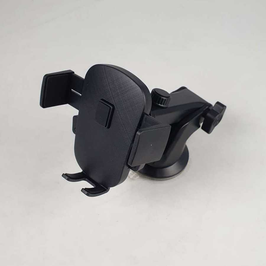 Phone Holder Car Dashboard Adjustable with Suction Cup Sandaran Smartphone Fitur Rotasi 360 Derajat Potrait Landscape
