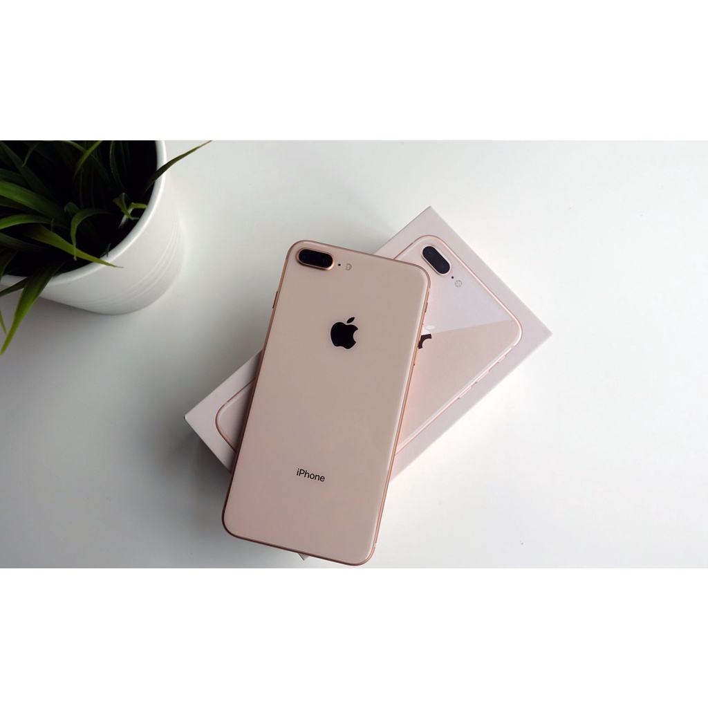 APPLE IPHONE 8 PLUS 64GB GOOD CONDITIONS FULLSET MULUS SECOND LIKE NEW - GARANSI 3 BULAN