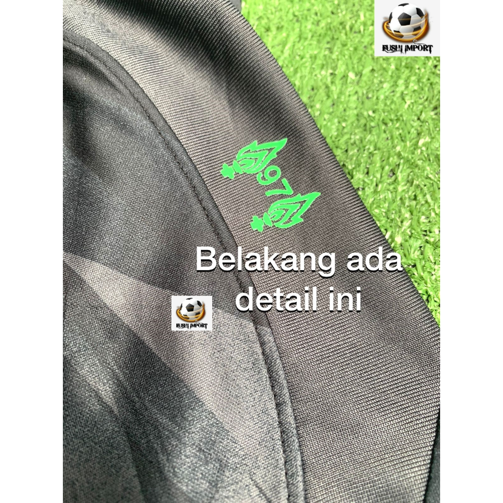 Jersey Baju Bola Lvrpll Kiper Goalkeeper Hitam Black 2023 2024 Grade Ori