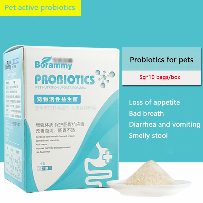 Obat Serbuk Diare Untuk Kucing Dan Anjing 5gr BORAMMY PROBIOTICS