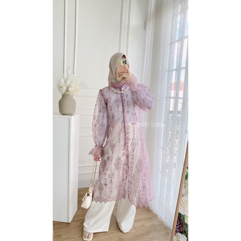 Azva Organza Tunik