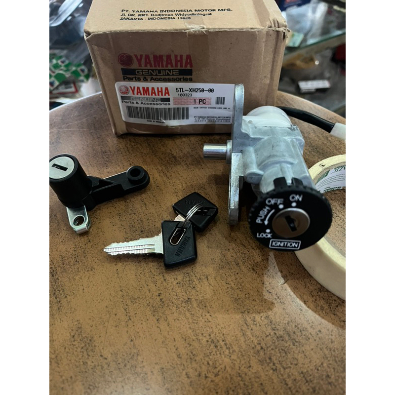 KEY SET KUNCI KONTAK ASSY COMPLETE MIO SPORTY / MIO SMILE / MIO LAMA