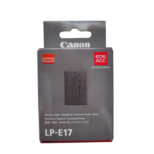 Canon Battery LP-E17 / Batere EOS M3 / Batere EOS M5 / Batere 750D - Original