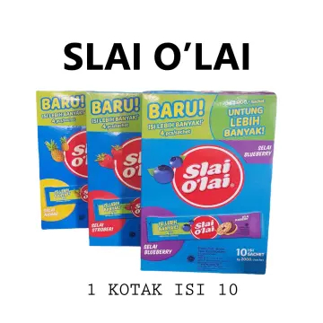 

{ PerBox isi 10 } - Slai Olai 32gr Biskuit isi Selai Buah Asli