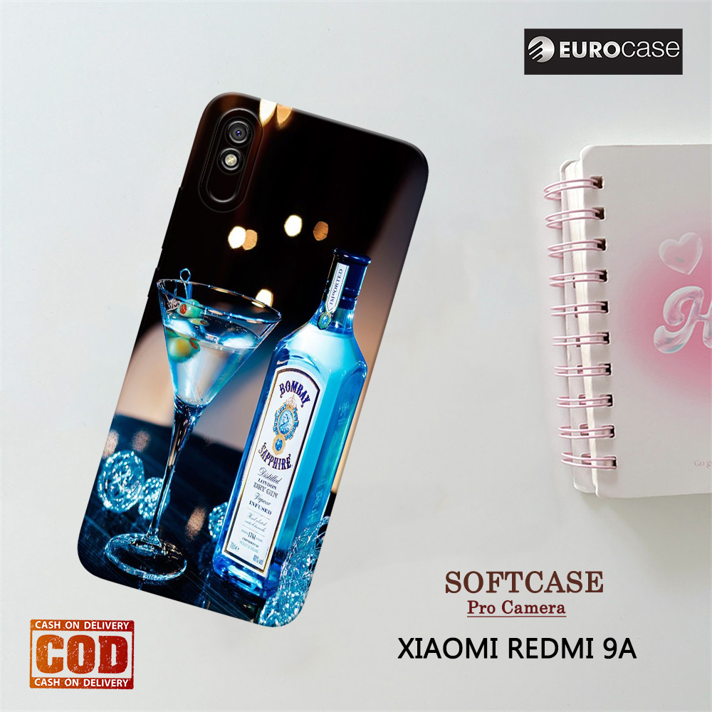 Casing Hp Xiaomi Redmi 9A - Fashion Case Minuman - Soft Case Hp Xiaomi Redmi 9A Terbaru - Kesing Hp 