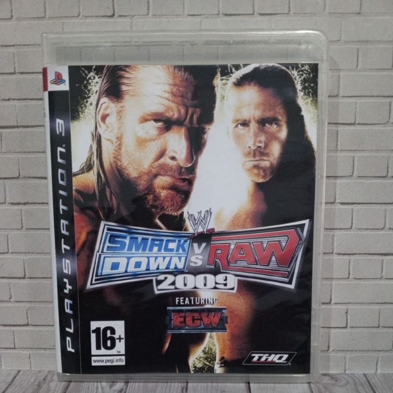 BD ORIGINAL PS3 Smackdown VS Raw 2009 Usa Bahasa Inggris
